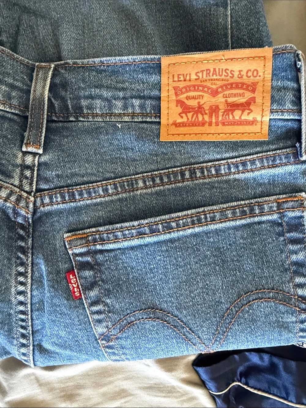 Levi's Light Blue Men's Straight Jeans